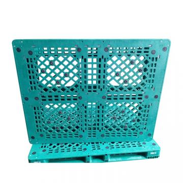 Hygienic Light Duty Plastic Pallets with 3 Skids for Food Beverage Seafood Industry