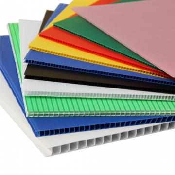 Any Colors Plastic Corrugated Plastic Sheet PP Hollow Sheet