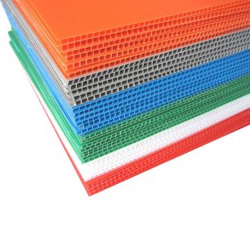 Colorful PP Hollow Corrugatedt Plastic Sheet or Board for Packaging