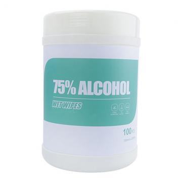 Factory Price FDA Ce 80PCS 75% Antibacterial Sanitizing Disinfecting Wet Wipes Alcohol