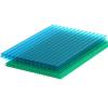 50 Micron UV Coating Clear Polycarbonate Twin Wall Hollow Sheets