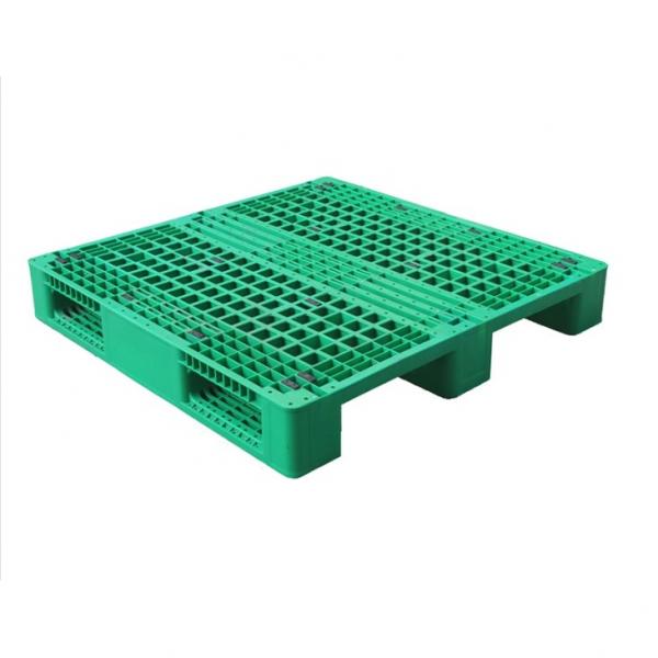 Recycled Stackable Plastic Pallets High Density Polyethylene Material #3 image