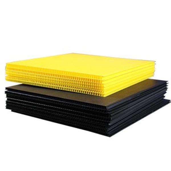 China manufacturers high strength polycarbonate pvc plastic coro clear hollow extrusion alveolar corrugated pp sheet #3 image