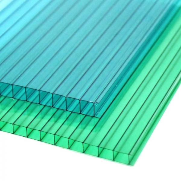 100% Bayer Virgin Material 4/6/8/10/12 mm Polycarbonate Hollow Sheet #3 image