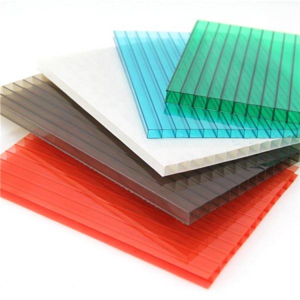 100% Bayer Virgin Material 4/6/8/10/12 mm Polycarbonate Hollow Sheet #2 image