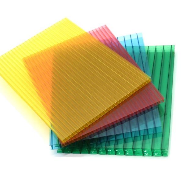 Plastic Protective Corrugated Sheet/ Hollow Polycarbonate Sheet/PP Correx Plastic Cardboard Sheet #1 image