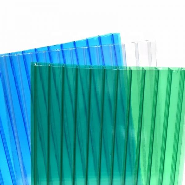 Factory Direct UV Coated Twin Wall Polycarbonate PC Hollow Sheet #3 image
