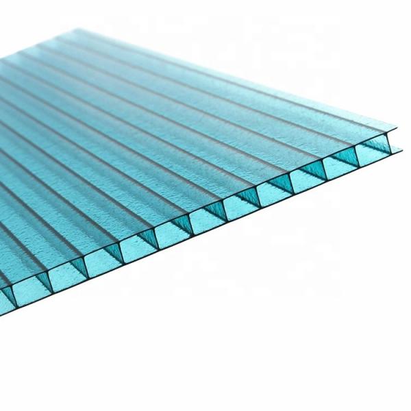 Blue Opal Polycarbonate PC Twin Wall Hollow Sheet #1 image