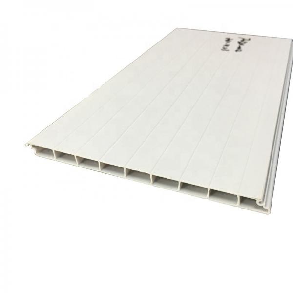 Plastic PVC/PE/PP+ Wood (WPC composite) Wide Hollow Door Board/Panel Extrusion Manufacture #2 image