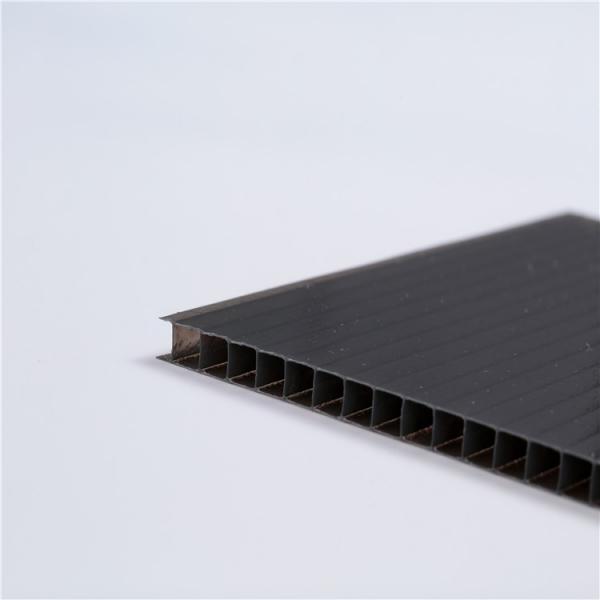Polypropylene Material Extruded Corrugated Plastic Twin Wall Sheets #1 image