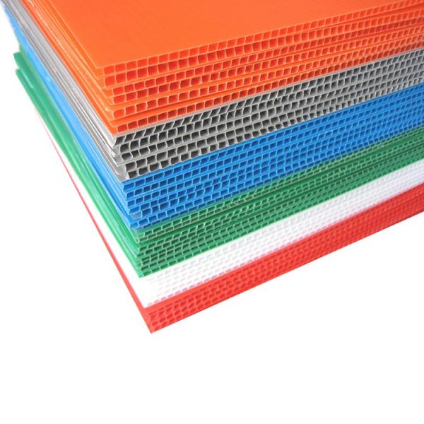 Colorful PP Hollow Corrugatedt Plastic Board for Packaging #1 image