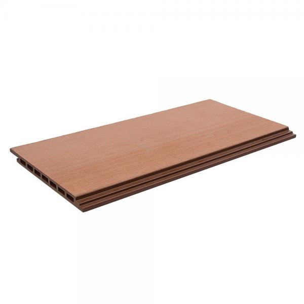 Crack-Resistant Outdoor Hollow Low Price Wood Plastic Composite WPC Decking #2 image