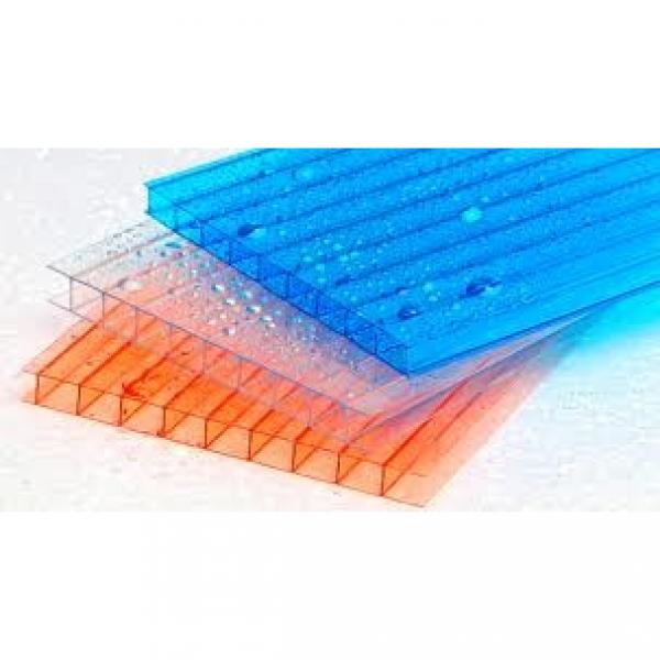 PC Plastic Cheap Twinwall Polycarbonate Hollow Sheet #1 image