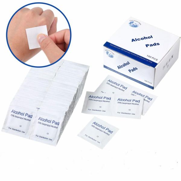 Best Quality Disposable Sterile Alcohol Pad Alcohol Wipes 20X15cm Pad #1 image