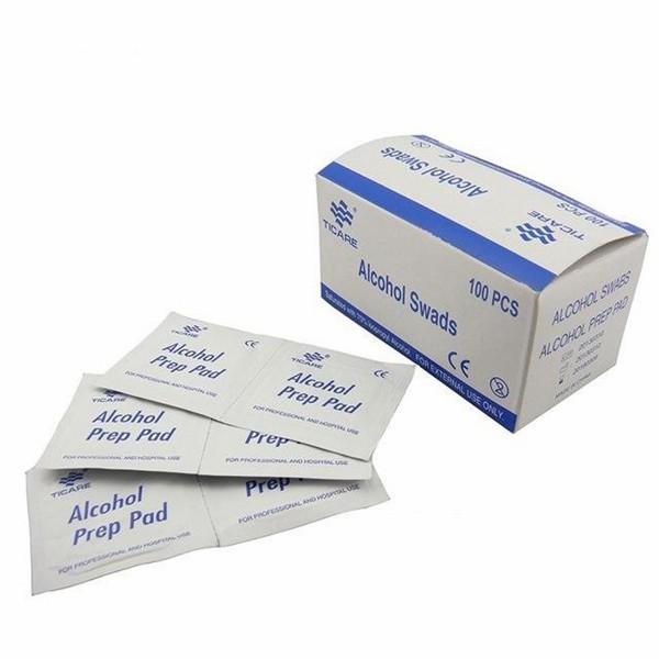 Direct Factory of Spunlace Non Woven Alcohol Prep Pad /Alcohol Wipes /Ethanol Alcohol Pad 60mmx60mm/60mmx30mm #1 image