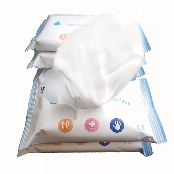 Factory OEM Medical Surface Alcohol Wet Wipe Isopropyl Hand Disinfectant Wipes #4 image