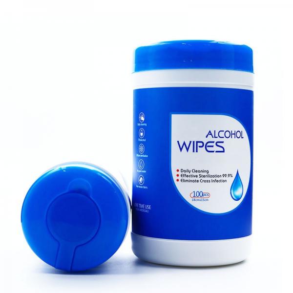Sanitizing Wet Wipes 10PCS 75% Alcohol Wipes Body Alcohol Wipes #1 image